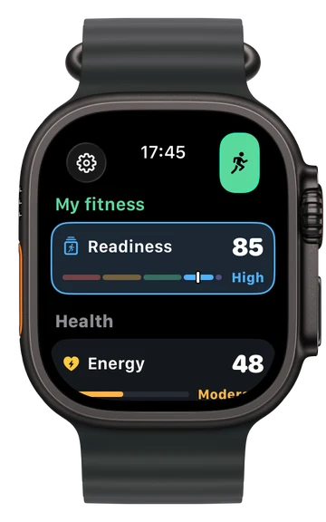 My fitness on Apple Watch