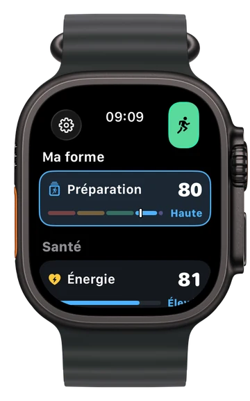 Ma forme sur l'Apple Watch