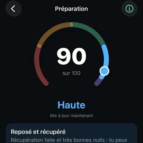 Préparation 90 sur 100, haute